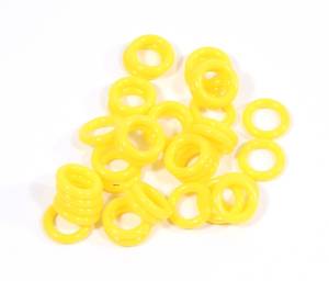 Bagues EZ élastiques 2 mm Jaunes - Blister de 50 pièces

Bagues EZ élastique 2 mm

Les bagues EZ sont spécialement conçues pour baguer facilement à l'aide du pistolet EZ. 

Grâce au matériau hyper-élastique , les bagues peuvent s'étirer jusqu'à 5 fois leur taille d'origine
Les nouveaux nés peuvent être bagués après quelques jours.
La bague EZ s'adapte à la patte pendant la croissance, ce qui vous évite des changements réguliers ou des risques de blessure.
La bague est étroite en hauteur, ce qui vous permet de combiner plusieurs couleurs sur la même patte et augmente les possibilités de marquage.