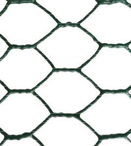 Grillage hexagonal Plastifié 25 mm - 1 x 25 m

Grillage hexagonal maille de 25 mm - fil de 1 mm

Grillage idéal pour fabriquer des clôtures, cages, protection de vos plantations

Grillage à poules
