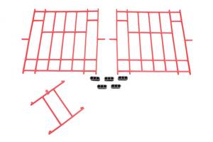 PORTE PLASTIQUE POUR CASIER PIGEONS

Le kit porte pour casier pigeons comprend : 

 - 2 portes pour casier pigeons
 - 5 charnières
 - 1 glissière

Couleur selon disponibilité

Dimension d'une porte pour casier pigeon : 39 cm - Hauteur 34 cm

