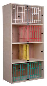 CASIER ET ACCESSOIRES PIGEONS - casier d'elevage pigeons porte plastique