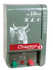 ELECTRIFICATEUR SUR SECTEUR - electrificateur chapron sec10.000